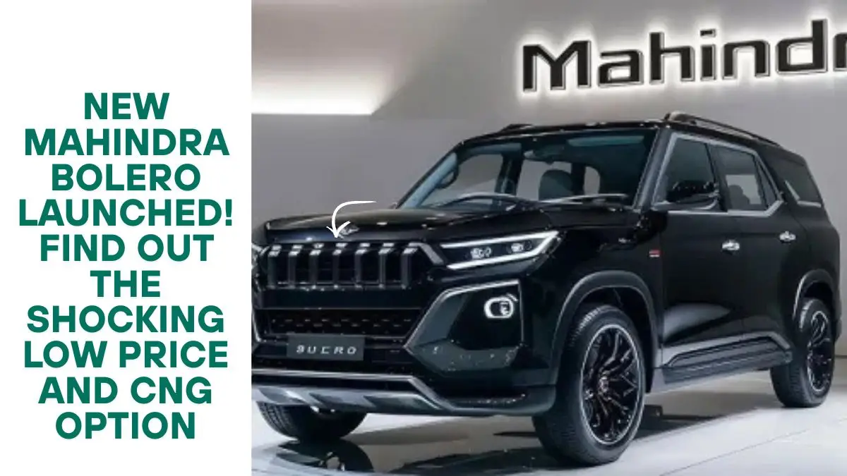 Mahindra Launches New Bolero